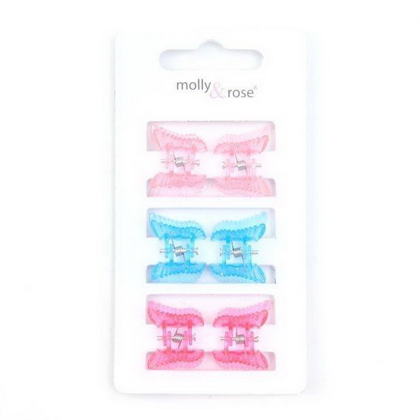 Butterfly mini hair clamps