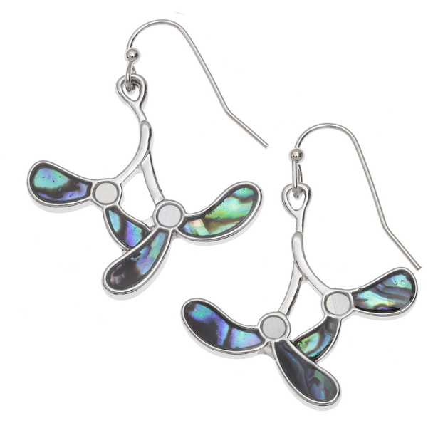 Mistletoe earrings