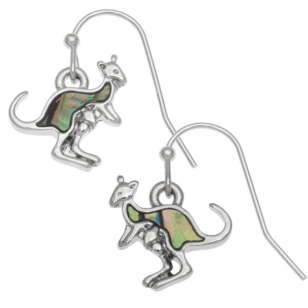 Kangaroo earrings