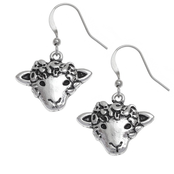 Sheep earrings