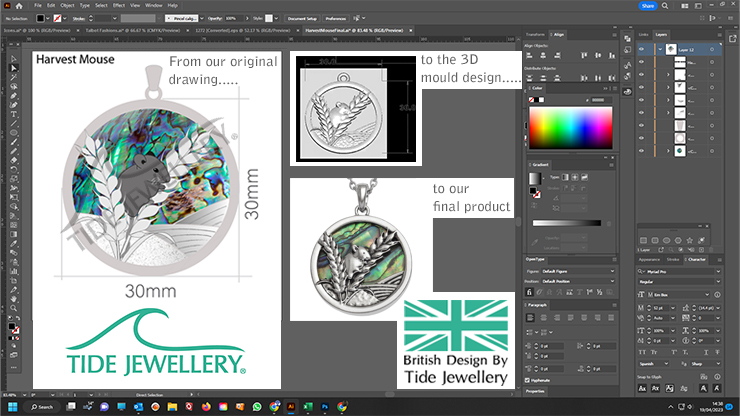 Bespoke jewellery design