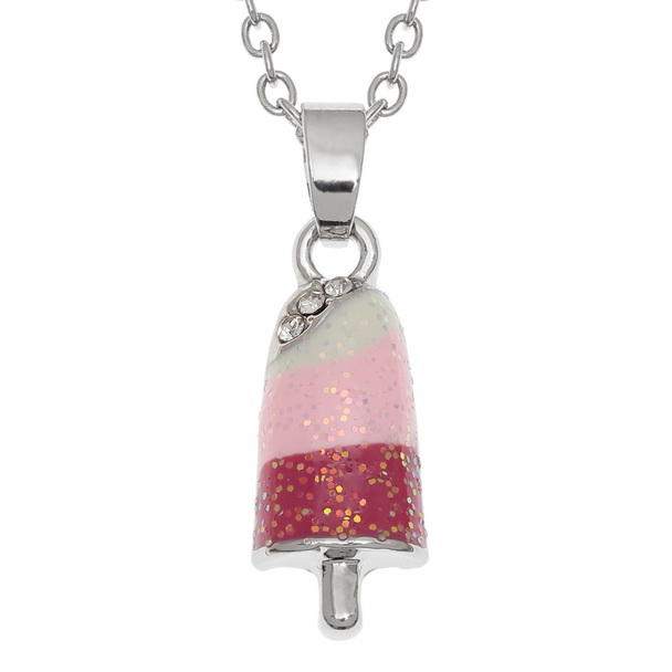 Ice cream lolly necklace