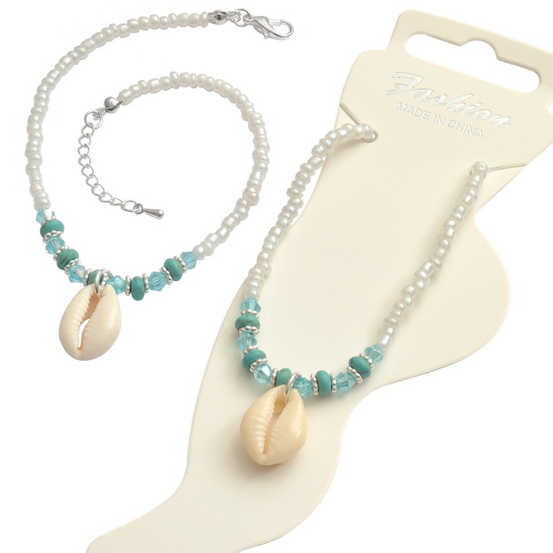 Shell anklet