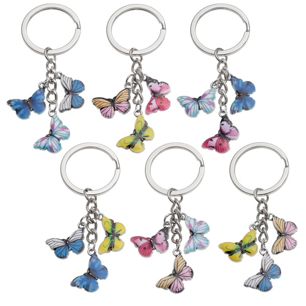 Butterfly bag charm