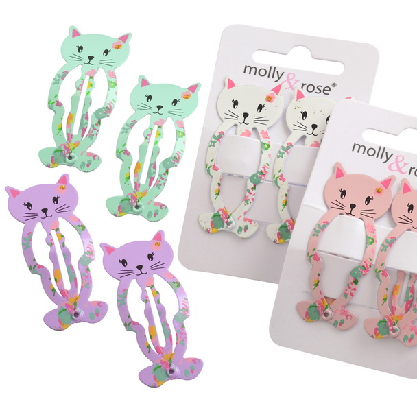 Cat hair clips