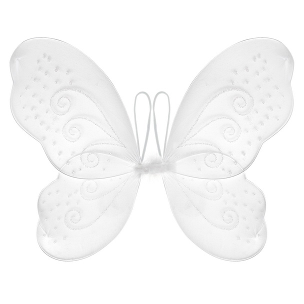 White fairy wings