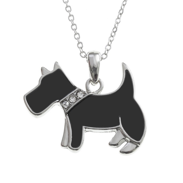 Scottie dog necklace