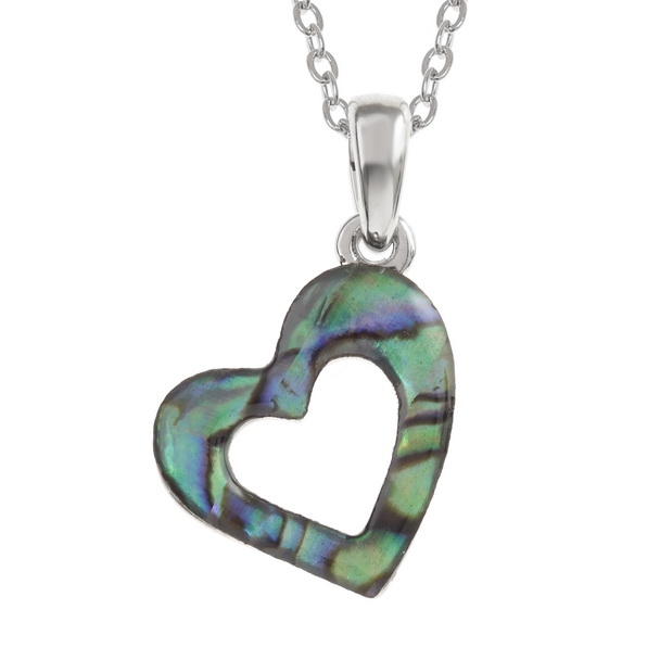 Open heart necklace