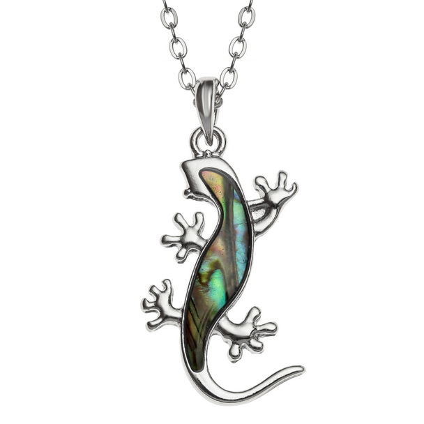 Gecko necklace