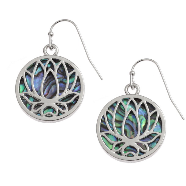 Waterlily/Lotus flower earrings