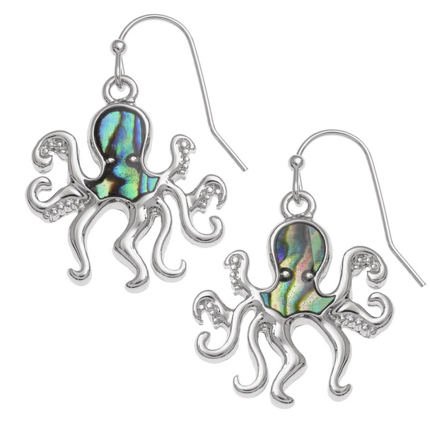 Octopus earrings