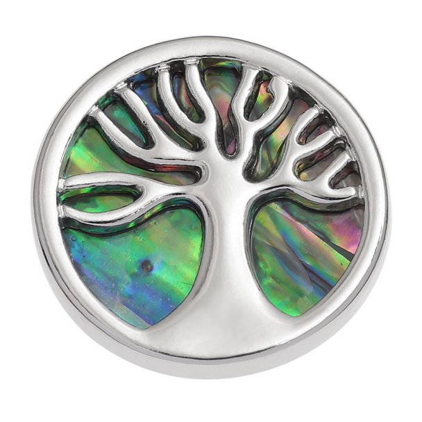 Classic tree of life pin badge