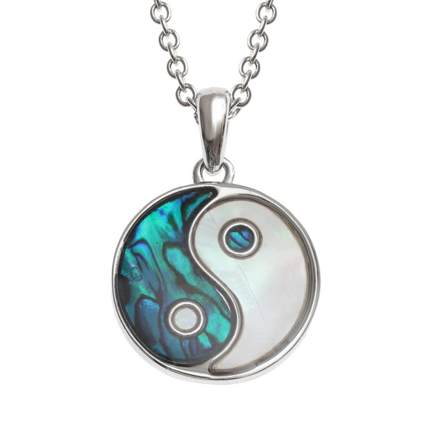 Yin yang necklace