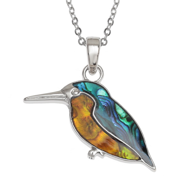 Kingfisher necklace