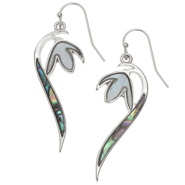 Snowdrop earrings