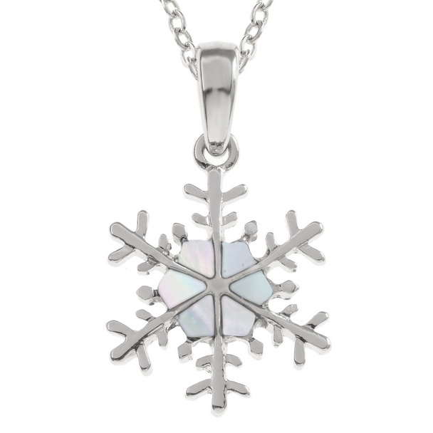 Snowflake necklace