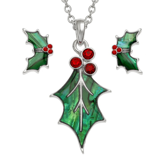 Holly leaf set