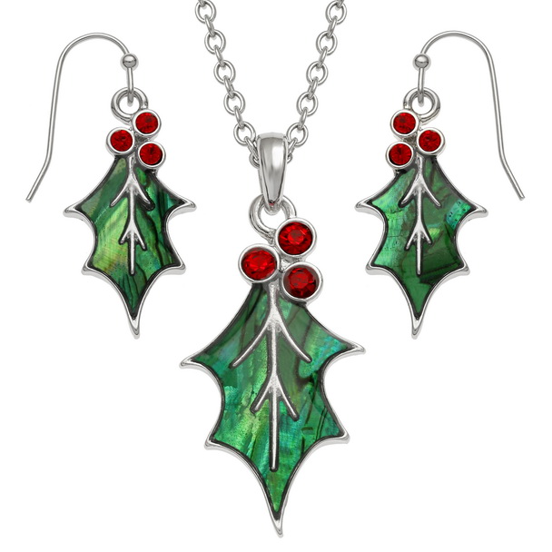 Holly leaf set