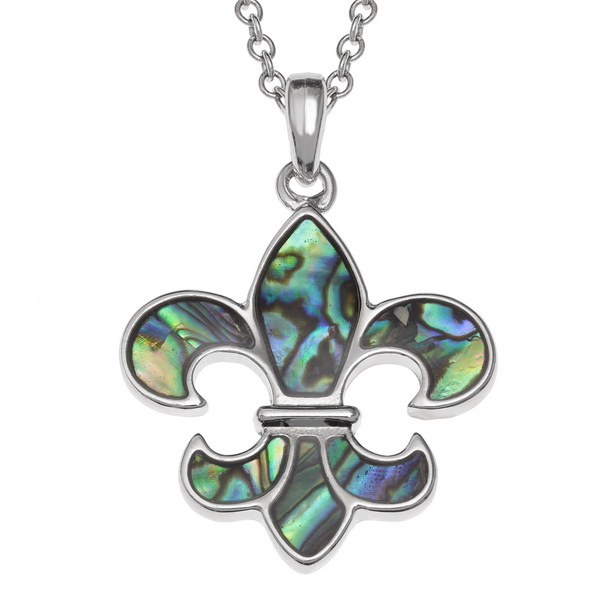 Fleur de lys necklace