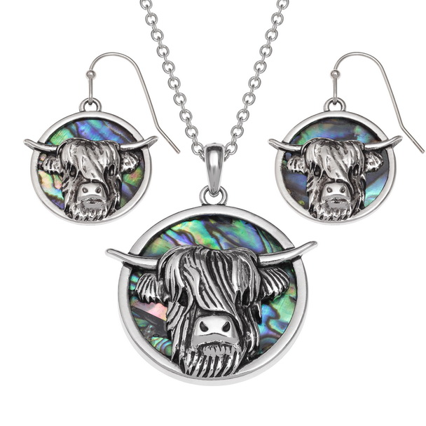 Highland cow set