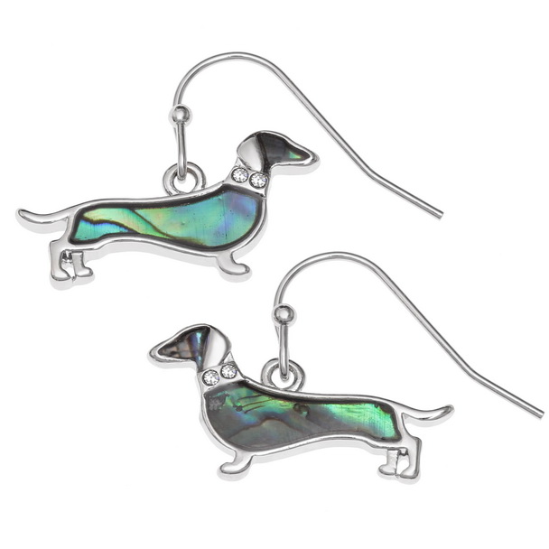 Dachshund earrings