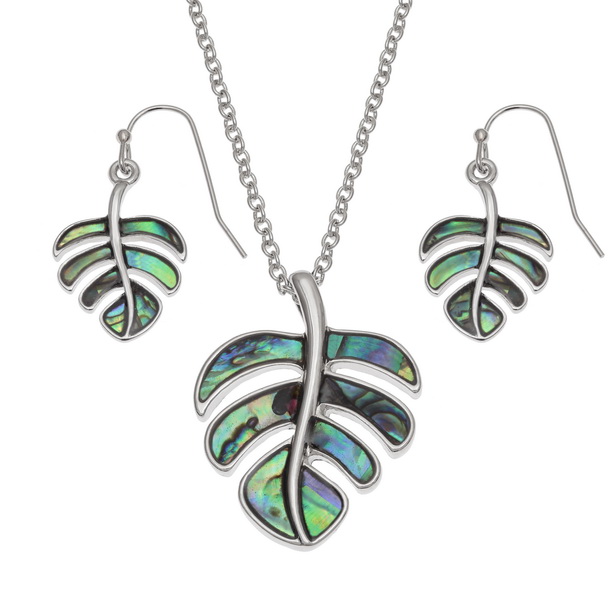 Cheese plant leaf set