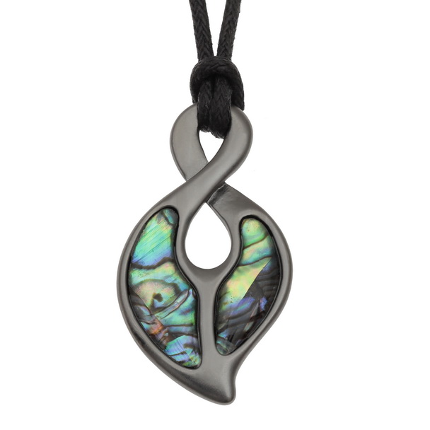 Maori pikorua twist necklace