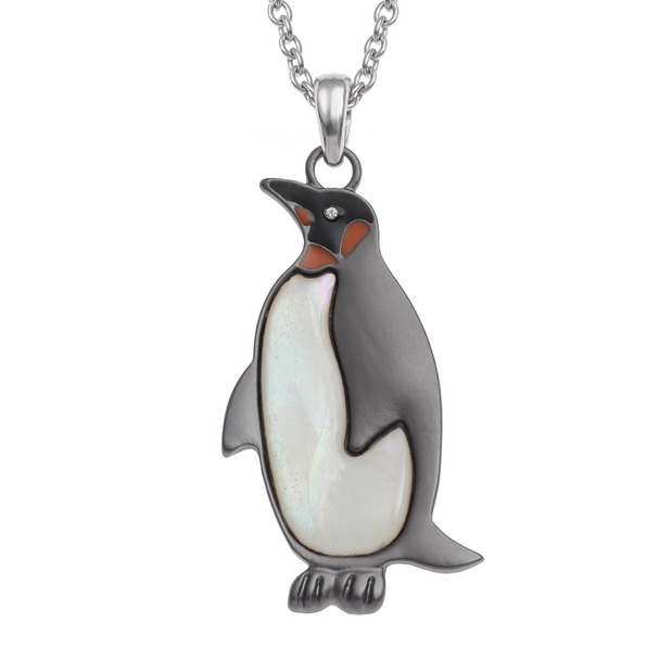 Emperor penguin necklace