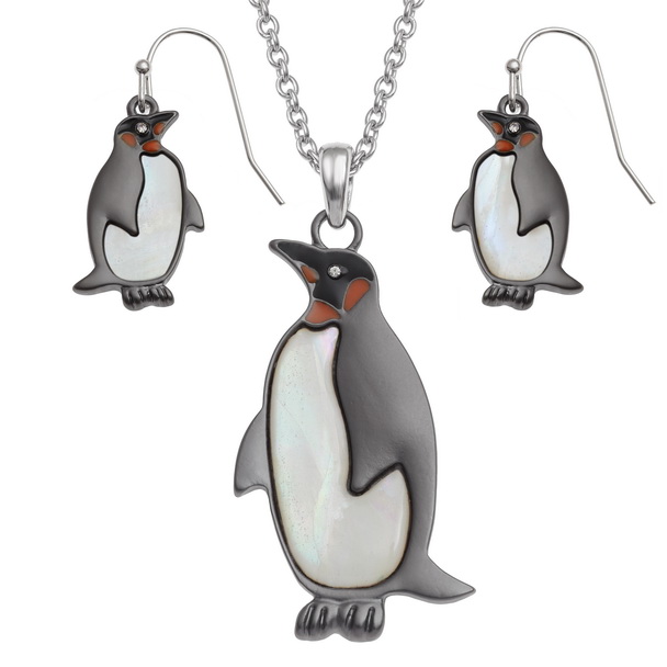 Emperor penguin set