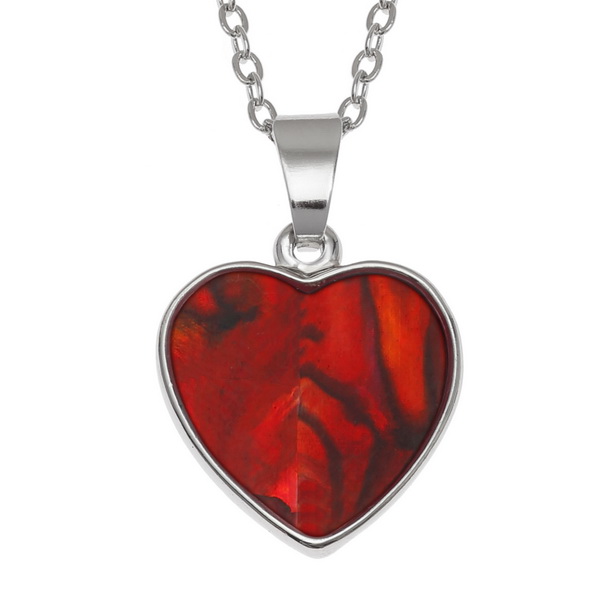 Red heart necklace