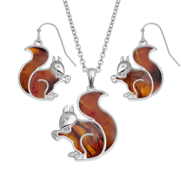 Red squirrel set