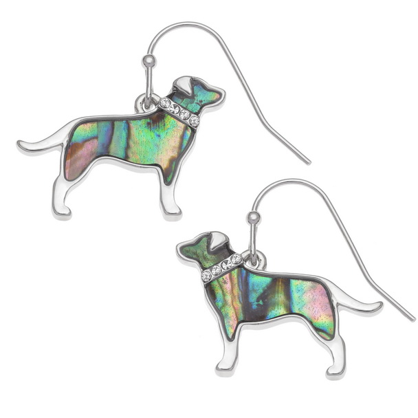 Labrador earrings