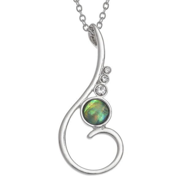 Spiral necklace