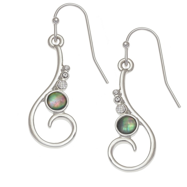 Spiral earrings