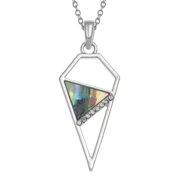 Geometric point necklace