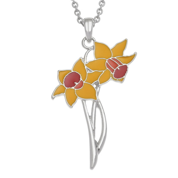 Daffodil necklace