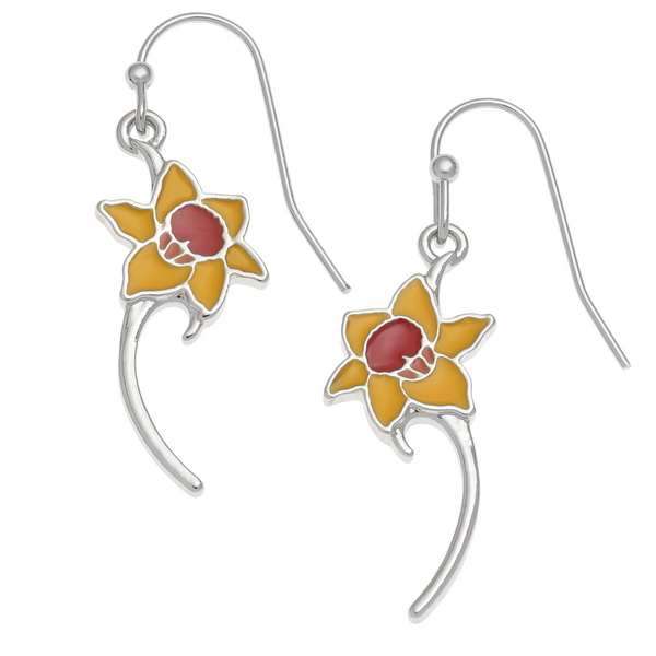 Daffodil earrings