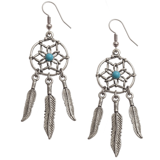 Dream catcher earrings