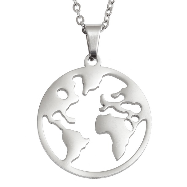 Globe necklace