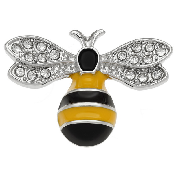 Bee pin badge