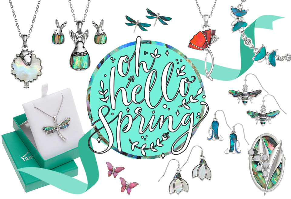 Wholesale Spring Flower, butterfly, bee, dragonfly, jewellery